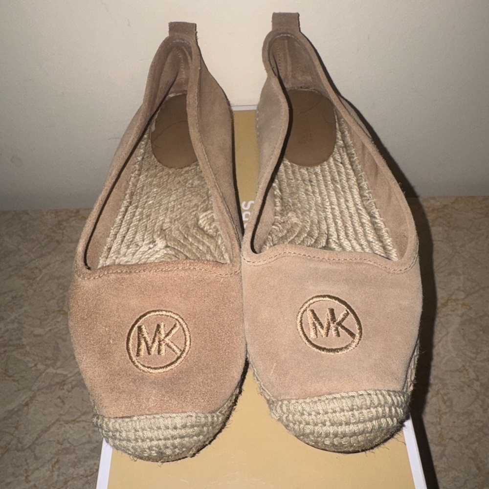 Michael Kors Brown Suede Espadrilles